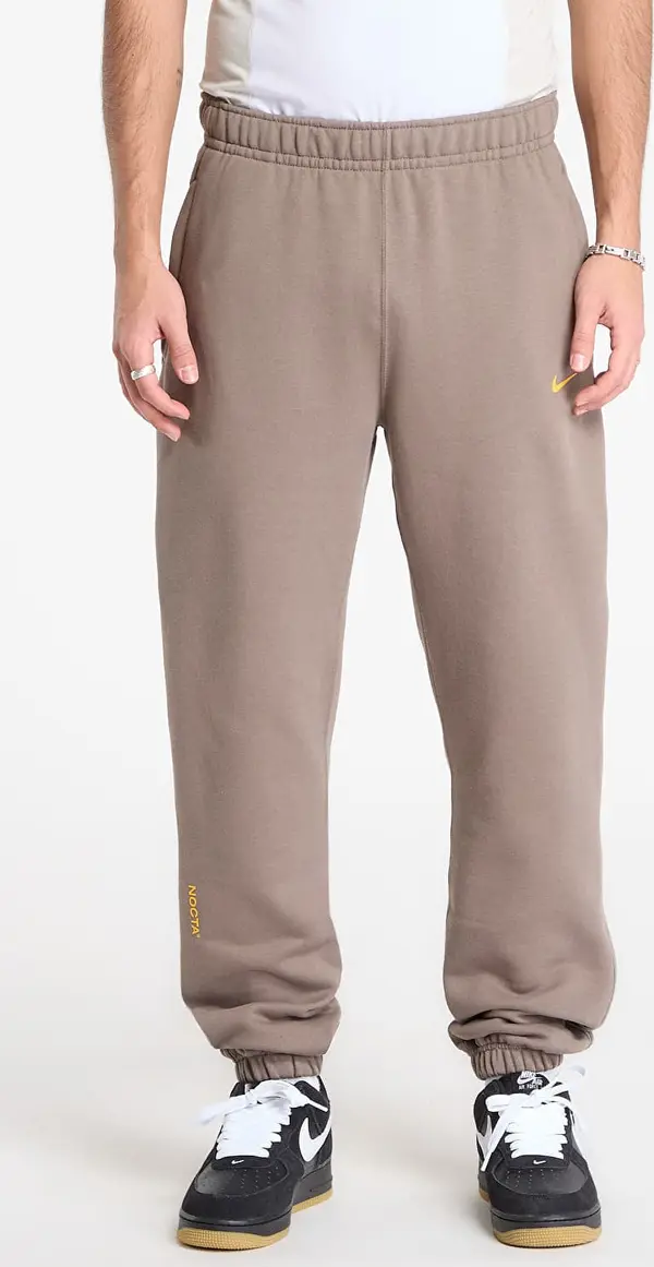 Nike Superge Nike x NOCTA Fleece CS Sweatpants Olive Grey/ Yellow Ochre XL