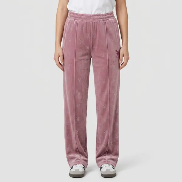 FTSHP Superge Playboy x FTSHP Girls Velvet Sweatpants Pink L