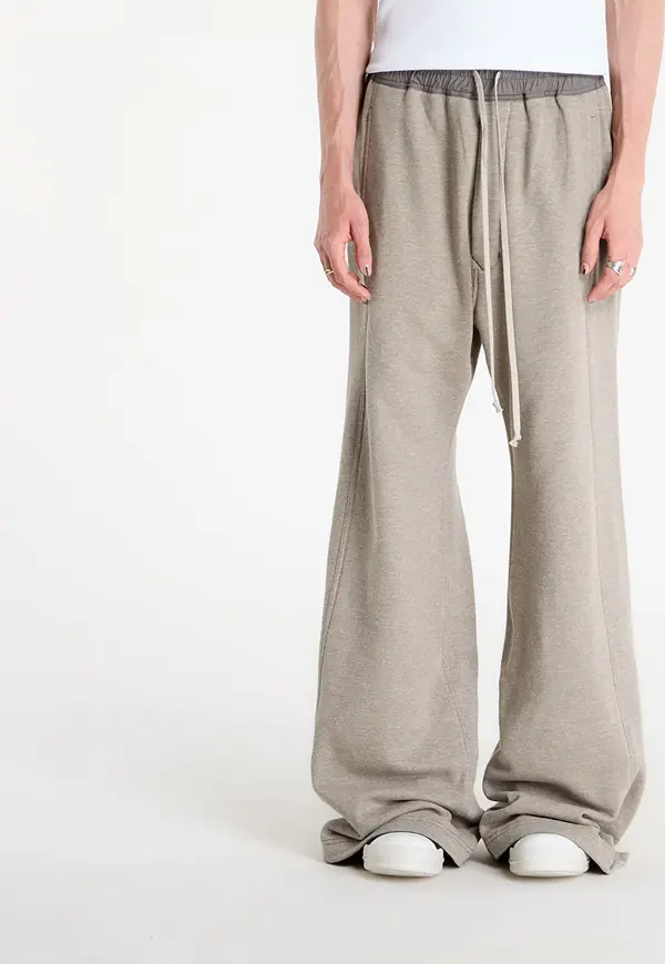 Rick Owens DRKSHDW Superge Rick Owens DRKSHDW Wide Pusher Sweatpants Grey Melange XL