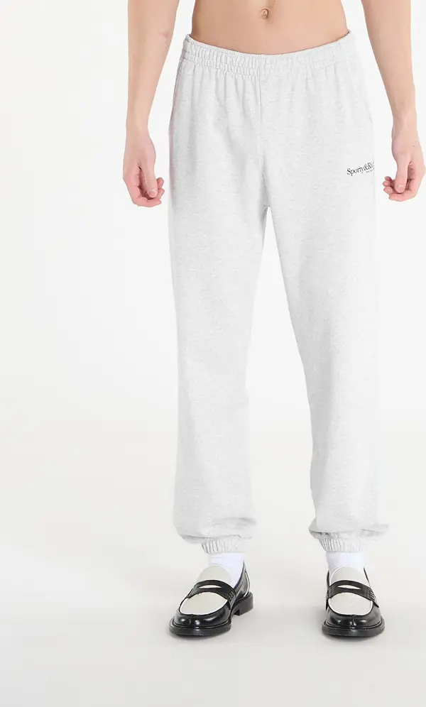 Sporty & Rich Superge Sporty & Rich Run Club Sweatpant UNISEX Heather Gray L