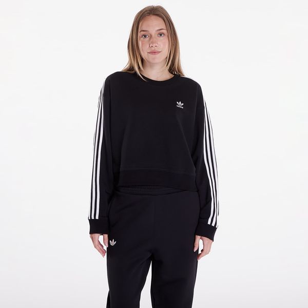 adidas Originals Sweatshirt adidas 3 Stripes Classics Crew Black S