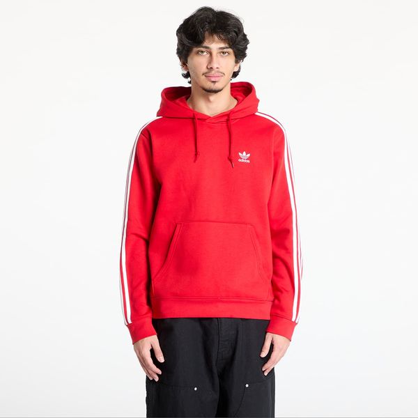 adidas Originals Sweatshirt adidas Adicolor Classics 3-Stripes Hoody Better Scarlet S
