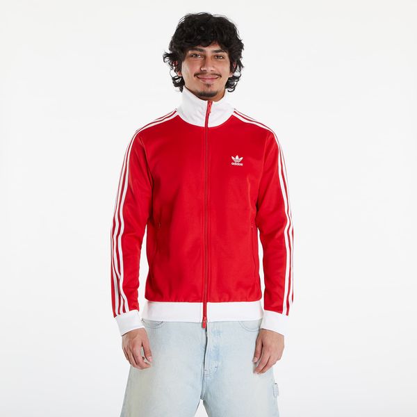 adidas Originals Sweatshirt adidas Adicolor Classics Beckenbauer Track Top Better Scarlet/ White XL