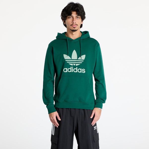 adidas Originals Sweatshirt adidas Adicolor Classics Trefoil Hoodie Collegiate Green L