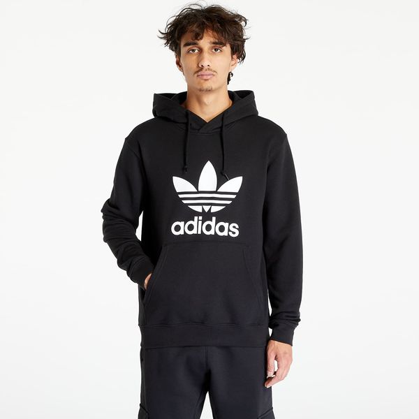 adidas Originals Sweatshirt adidas Adicolor Classics Trefoil Hoody Black/ White XXL