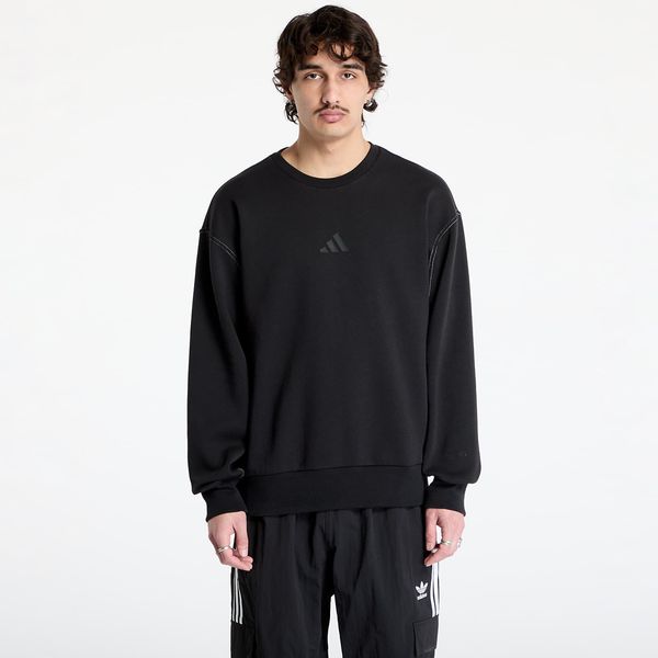 adidas Originals Sweatshirt adidas All Szn Graphic Crew Sweatshirt Black/ Black/ Black S