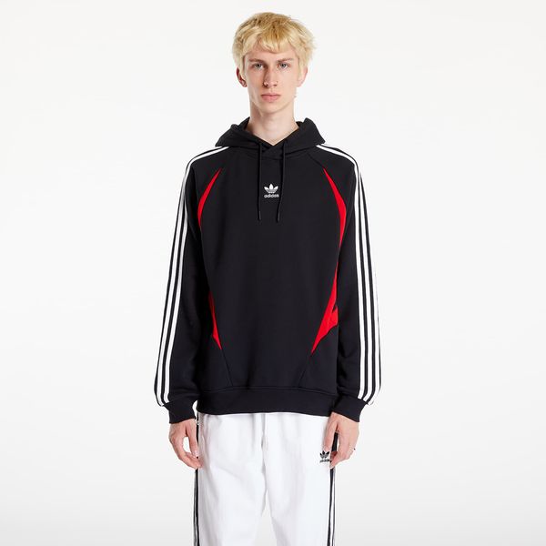 adidas Originals Sweatshirt adidas Archive Hoodie Black/ Better Scarlet XXL