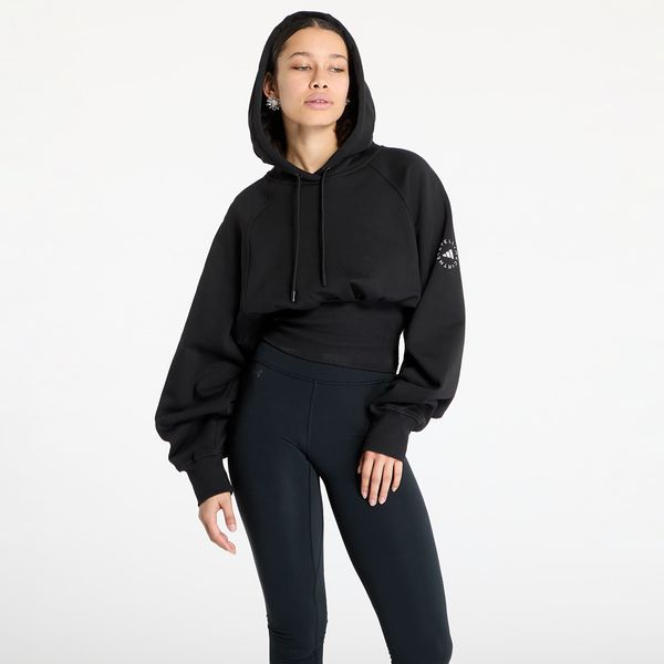 adidas Performance Sweatshirt adidas By Stella McCartney Cro-Packed Hoodie Black M