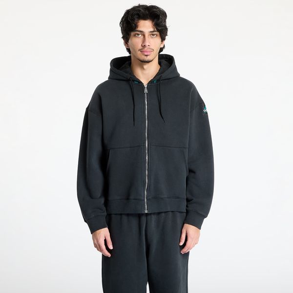 adidas Performance Sweatshirt adidas Equipment Fleece Full - Zip Hoodie Black/ Black S