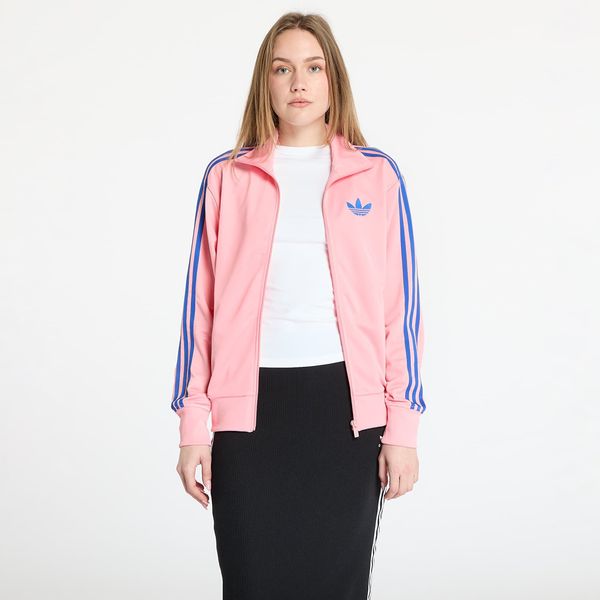 adidas Originals Sweatshirt adidas Firebird Adicolor Classic Loose Tracktop Semi Pink Spark/ Blue L