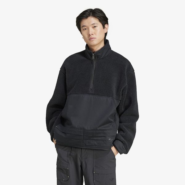 adidas Originals Sweatshirt adidas Premium Essentials Fleece Full-Zip Black M