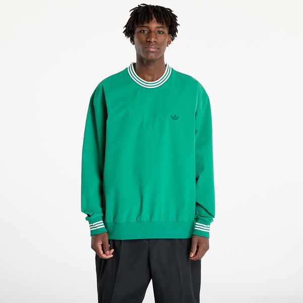 adidas Originals Sweatshirt adidas Rolling Links Dwr Crew Bright Green L