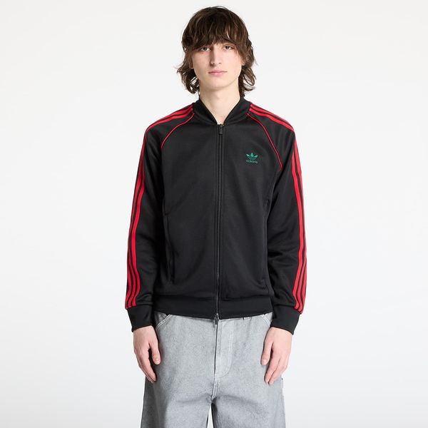 adidas Originals Sweatshirt adidas Sst Adicolor Classics Tracktop Black/ Better Scarlet S