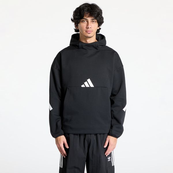 adidas Originals Sweatshirt adidas Z.N.E. Hoodie Black/ White L