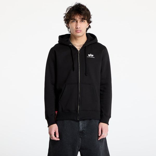 Alpha Industries Inc. Sweatshirt Alpha Industries Basic Zip Hoody SL Black XL