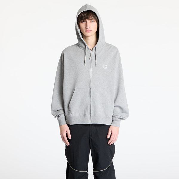 Alyx Studio Sweatshirt Alyx Studio Essentials Boxy Zip-Up Hoodie UNISEX Light Heather Grey L