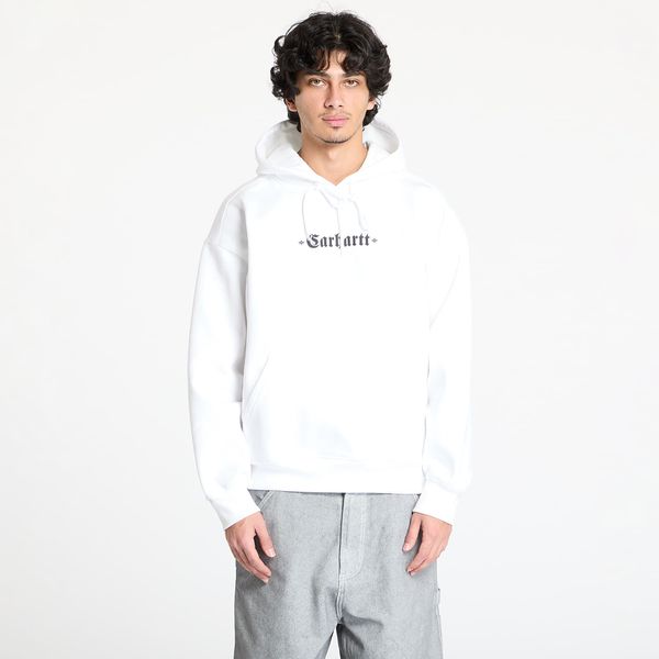 Carhartt WIP Sweatshirt Carhartt WIP Greatest Hits Hooded Sweatshirt UNISEX White/ Black XS