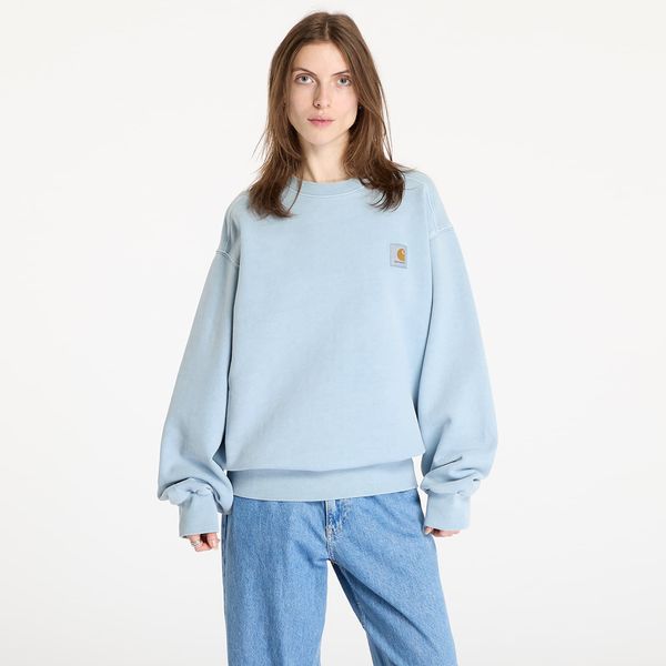 Carhartt WIP Sweatshirt Carhartt WIP Vista Sweatshirt UNISEX Dusty Ice Garment Dyed L