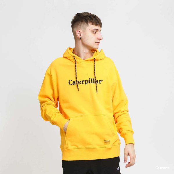 CATERPILLAR Sweatshirt CATERPILLAR Classic Logo Hoodie Yellow S