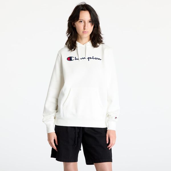 Champion Sweatshirt Champion Hooded Sweatshirt White M