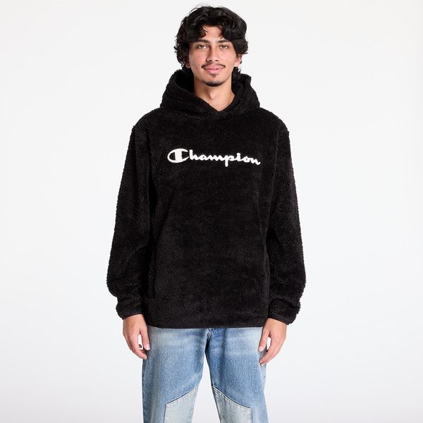 Champion Sweatshirt Champion Hooded Top Black L