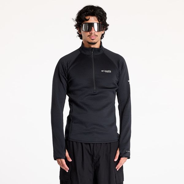 Columbia Sweatshirt Columbia Crystal Leaf™ Omni-Heat™ Helix Half Zip Heat H-Black M