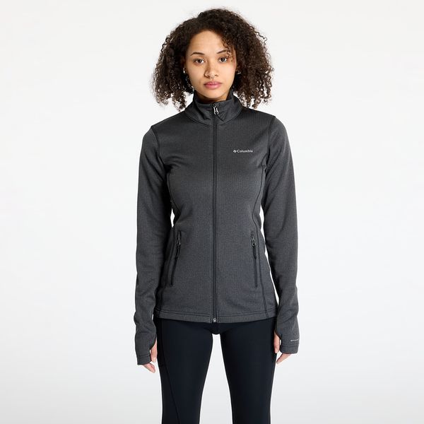 Columbia Sweatshirt Columbia W Park View™ Grid Fleece Full Zip Black Heather XS