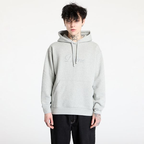DIME Sweatshirt DIME Cursive Logo Hoodie UNISEX Heather Gray S