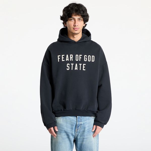 Fear of God Essentials Sweatshirt Fear Of God ESSENTIALS Heavy Fleece Hoodie Black XXL