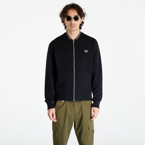 FRED PERRY Sweatshirt FRED PERRY Zip Through Sweatshirt Black S