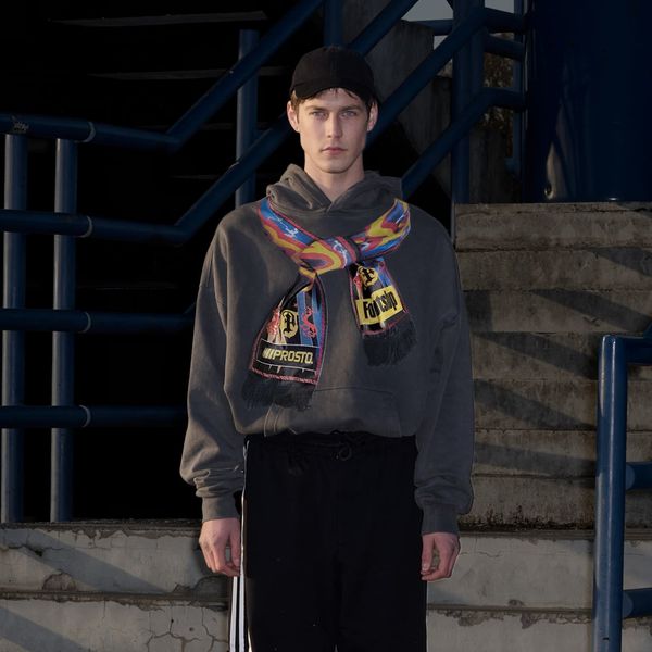 FTSHP Sweatshirt FTSHP x PROSTO Hoodie UNISEX Graphite XXL