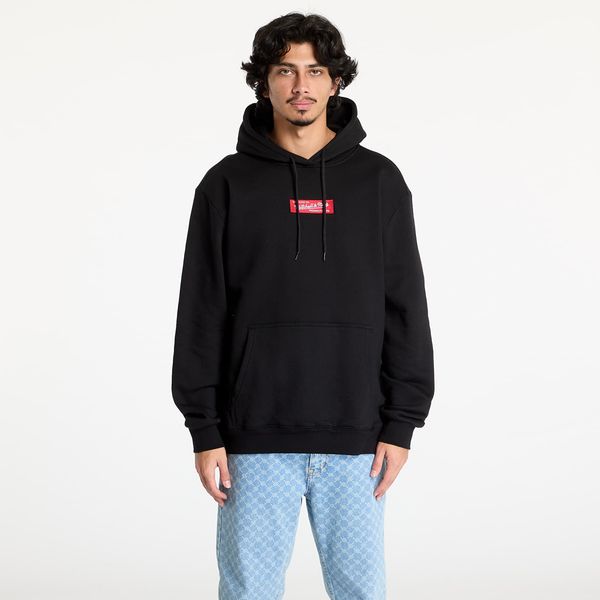 Mitchell & Ness Sweatshirt Mitchell & Ness Branded M&N Box Logo Hoodie Black M