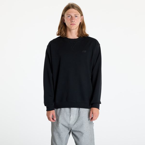 New Balance Sweatshirt New Balance Athletics French Terry Crew Black L