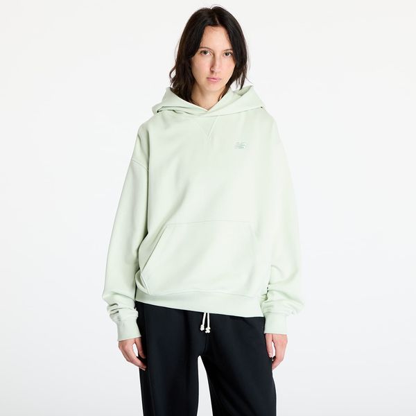 New Balance Sweatshirt New Balance Athletics French Terry Hoodie Natural Mint S