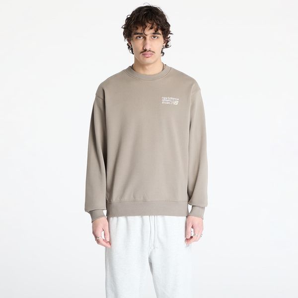 New Balance Sweatshirt New Balance Athletics Premium Logo Crew Sweatshirt Grey S
