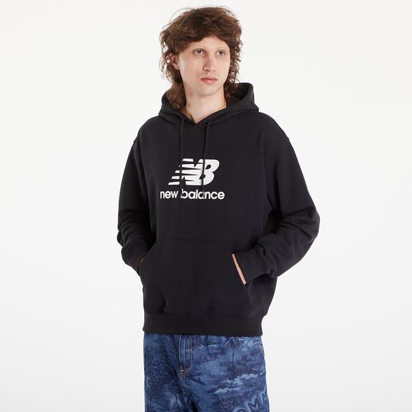 New Balance Sweatshirt New Balance Sport Essentials French Terry Logo Hoodie Black S