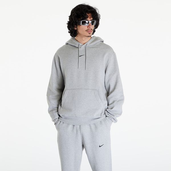 Nike Sweatshirt Nike x NOCTA Men's Fleece Hoodie Dk Grey Heather/ Matte Silver/ Black M