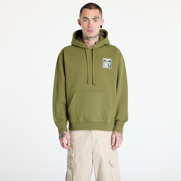 OBEY Clothing Sweatshirt OBEY Obey Eyes Icon Hoodie Moss Green M