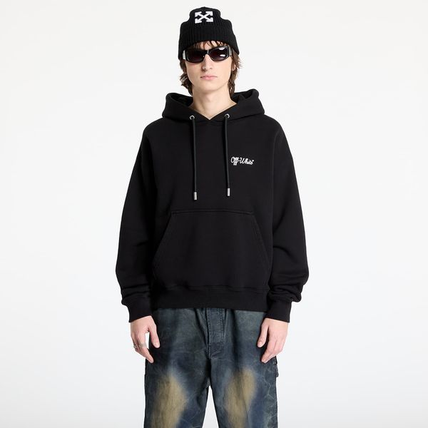 Off-White Sweatshirt Off-White Script Skate Hoodie Black/ White L