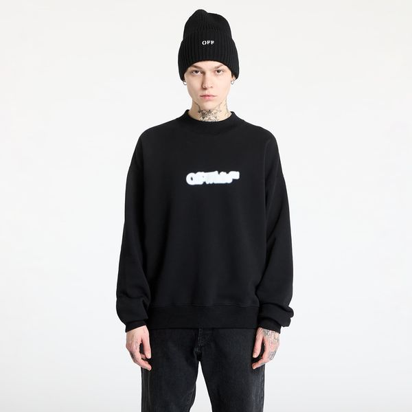 Off-White Sweatshirt Off-White Spray Arrow Skate Crewneck Black/ White XXL