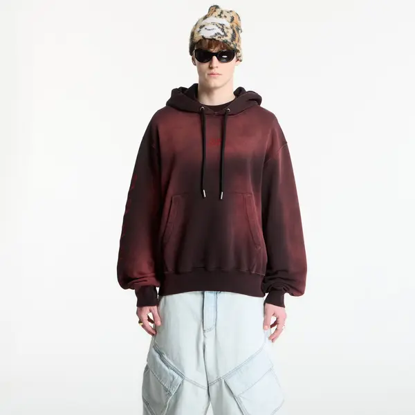 Off-White Sweatshirt Off-White x AC Milan Regular Hoodie UNISEX Black/ Red L