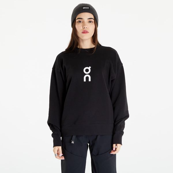 On Sweatshirt On Club Crew Sweatshirt Black L