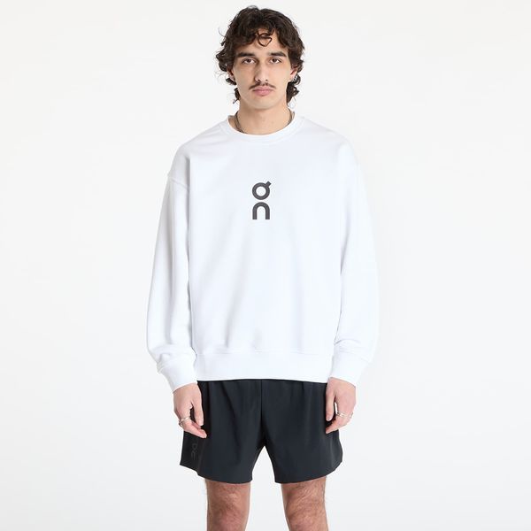 On Sweatshirt On Club Crew White XS