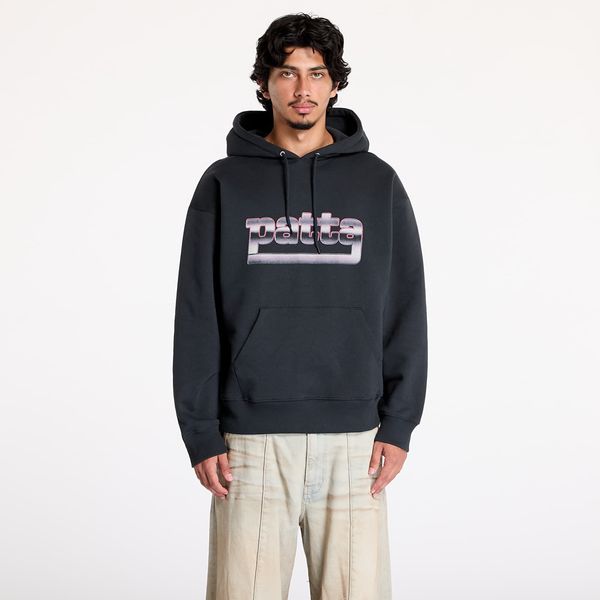 Patta Sweatshirt Patta Metal Boxy Hooded Sweater UNISEX Moonless Night L