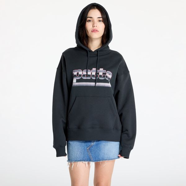 Patta Sweatshirt Patta Metal Boxy Hooded Sweater UNISEX Moonless Night M