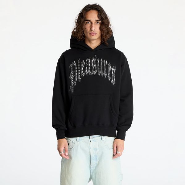 PLEASURES Sweatshirt PLEASURES Twitch Studded Hoodie Black M