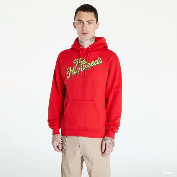 The Hundreds Sweatshirt The Hundreds Slime Slant Pullover Red M