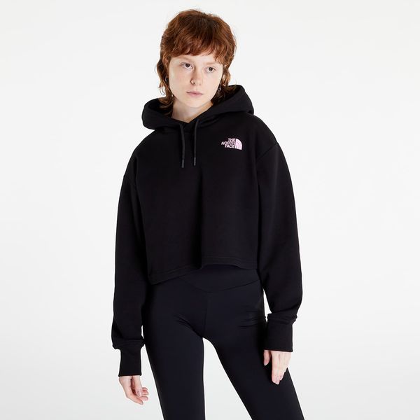 The North Face Sweatshirt The North Face Coordinates Crop Hoodie Tnf Black/ Cotton Candy L