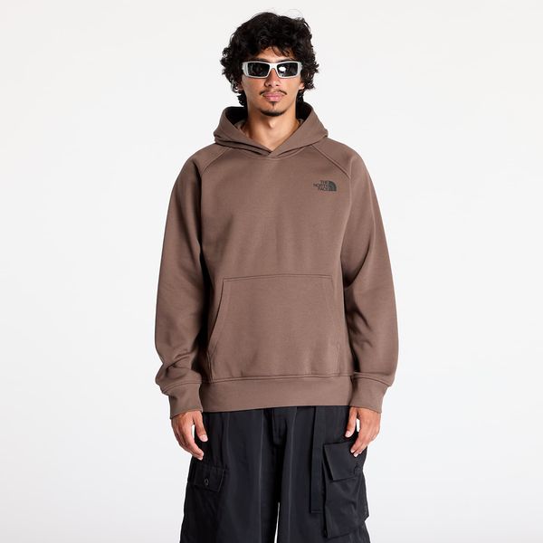 The North Face Sweatshirt The North Face M Raglan Redbox Hoodie Smokey Brown L