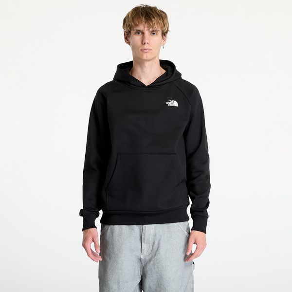 The North Face Sweatshirt The North Face Raglan Red Box Hoodie Black XS